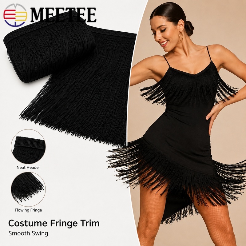Fringe Ribbon Sewing - 1/2/3M 50cm Frędzle z chwostami do