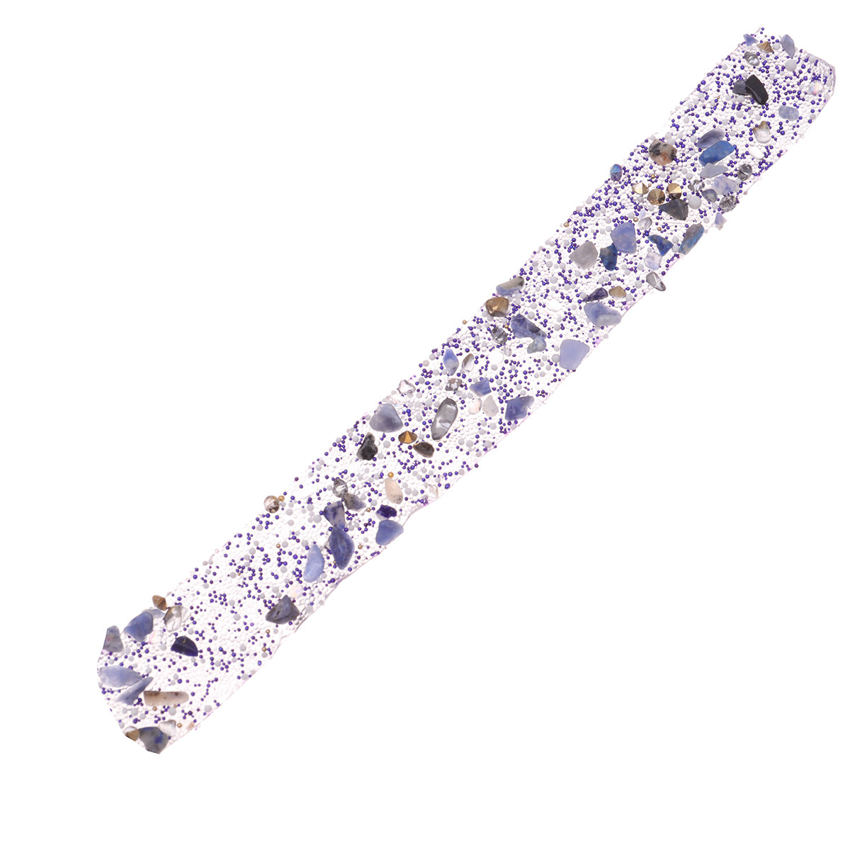 Kolorowa fioletowa aplikacja z – Sew On Rhinestone recenzja i cena