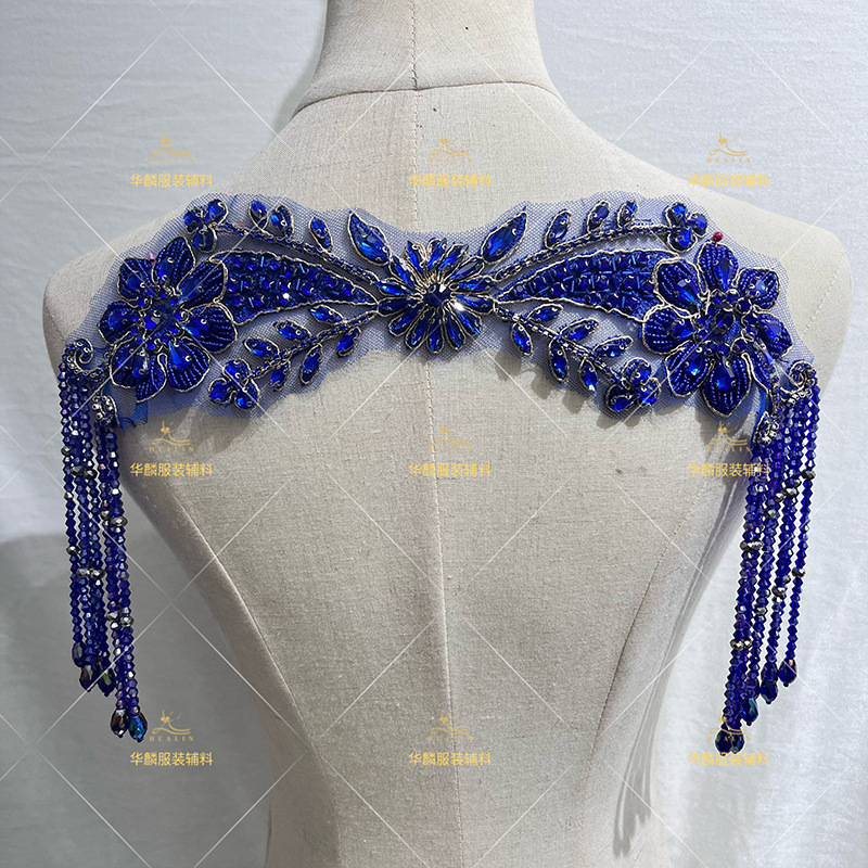 Ręcznie zdobiona koralikami fr – Beaded Trim Fringe recenzja i cena