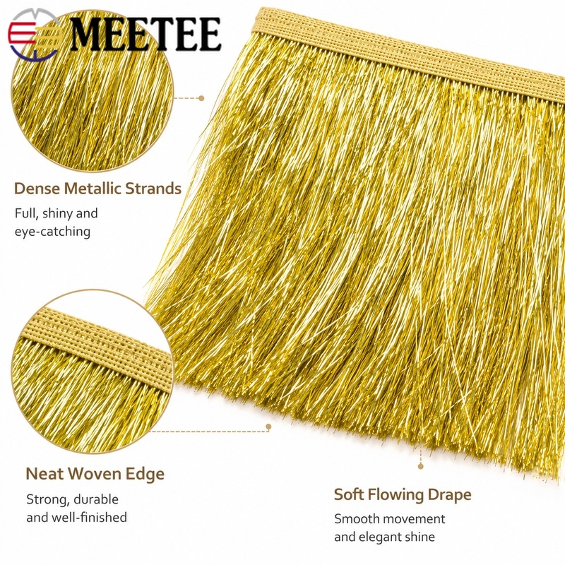5/10M 10/15/20cm Cekinowa taśm – Fringe Ribbon Sewing recenzja i cena